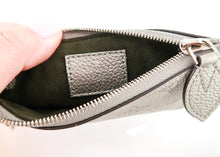Load image into Gallery viewer, Louis Vuitton Mahina Key Pouch Silver