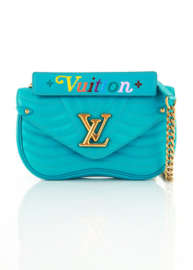 Louis Vuitton New Wave MM Turquoise