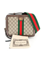 Load image into Gallery viewer, Gucci Supreme Canvas Square Ophidia Crossbody