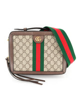Load image into Gallery viewer, Gucci Supreme Canvas Square Ophidia Crossbody