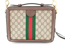 Load image into Gallery viewer, Gucci Supreme Canvas Square Ophidia Crossbody
