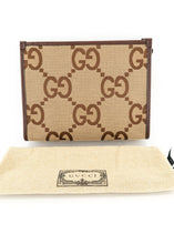 Load image into Gallery viewer, Gucci Canvas Jumbo Monogram Clutch Pouch