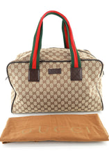 Load image into Gallery viewer, Gucci Canvas Sherry Duffle
