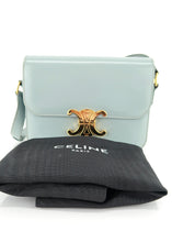 Load image into Gallery viewer, Celine Calfskin Teen Triomphe Ice Blue