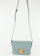 Load image into Gallery viewer, Celine Calfskin Teen Triomphe Ice Blue