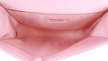 Load image into Gallery viewer, Chanel Iridescent Tweed Lambskin Medium Boy Flap Pink