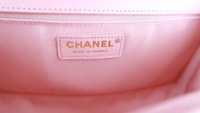 Load image into Gallery viewer, Chanel Iridescent Tweed Lambskin Medium Boy Flap Pink