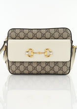 Load image into Gallery viewer, Gucci Supreme Monogram Small Horsebit Beige