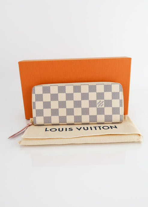 Louis Vuitton Damier Azur Clemence