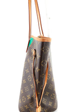Load image into Gallery viewer, Louis Vuitton Monogram Neverfull MM Turquoise Full Set