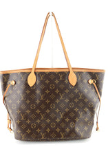 Load image into Gallery viewer, Louis Vuitton Monogram Neverfull MM Turquoise Full Set