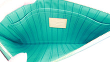 Load image into Gallery viewer, Louis Vuitton Monogram Neverfull MM Turquoise Full Set