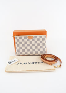 Louis Vuitton Damier Azur Double Pochette