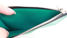 Load image into Gallery viewer, Louis Vuitton Taigarama Coin Card Turquoise