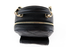 Load image into Gallery viewer, Chanel Caviar Quilted Mini Classic Backpack Black