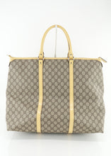 Load image into Gallery viewer, Gucci Supreme Canvas Tote Light Yellow