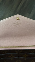 Load image into Gallery viewer, Louis Vuitton Monogram Sarah Wallet Rose Ballerine