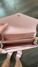 Load image into Gallery viewer, Louis Vuitton Monogram Sarah Wallet Rose Ballerine