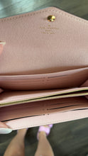 Load image into Gallery viewer, Louis Vuitton Monogram Sarah Wallet Rose Ballerine