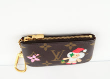 Load image into Gallery viewer, Louis Vuitton Monogram Holiday Cles Key Pouch