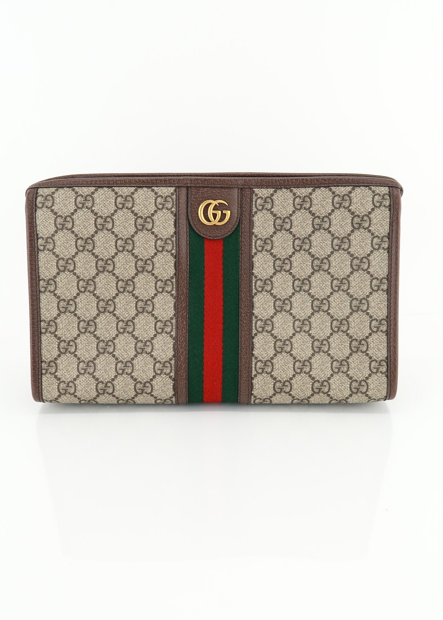 Gucci Ophidia Supreme Canvas Clutch