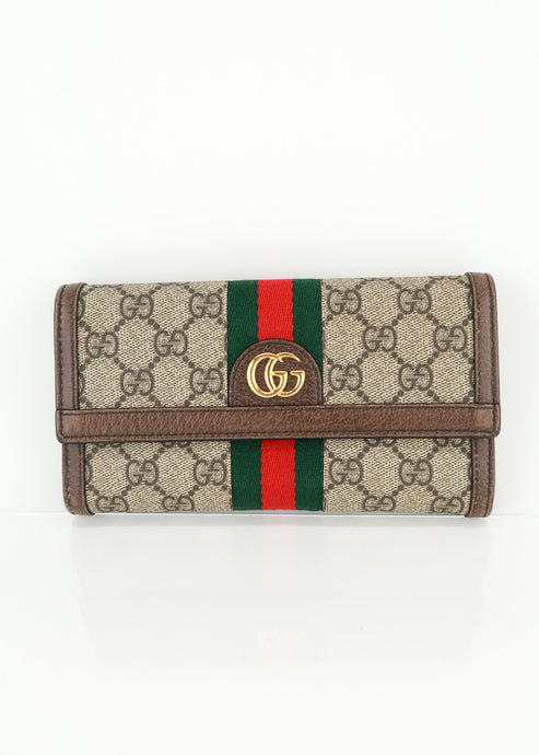 Gucci Ophidia Supreme Canvas Wallet
