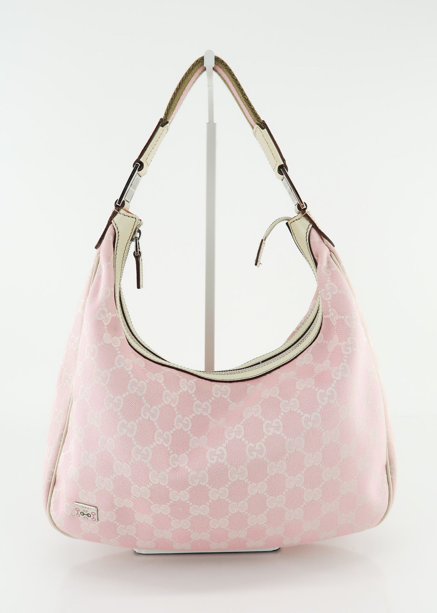Gucci Monogram Hobo Pink