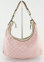 Load image into Gallery viewer, Gucci Monogram Hobo Pink