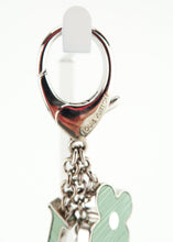 Load image into Gallery viewer, Louis Vuitton Epi Silver Bag Charm Mint