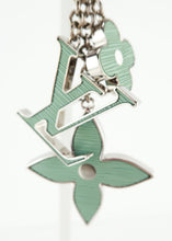 Load image into Gallery viewer, Louis Vuitton Epi Silver Bag Charm Mint