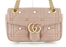 Load image into Gallery viewer, Gucci Small Marmont Flap Beige Pearl
