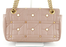 Load image into Gallery viewer, Gucci Small Marmont Flap Beige Pearl
