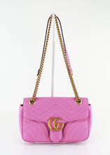 Load image into Gallery viewer, Gucci Marmont Small Flap Purple