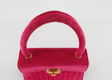 Load image into Gallery viewer, Chanel Pink Suede Mademoiselle Top Handle Bag