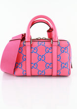 Load image into Gallery viewer, Gucci Mini Boston Perforated Pink Blue