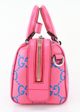 Load image into Gallery viewer, Gucci Mini Boston Perforated Pink Blue