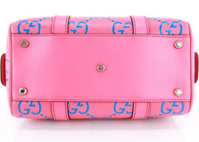 Load image into Gallery viewer, Gucci Mini Boston Perforated Pink Blue