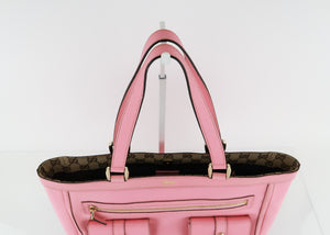 Gucci Leather Limited Edition Hawaii Tote Pink