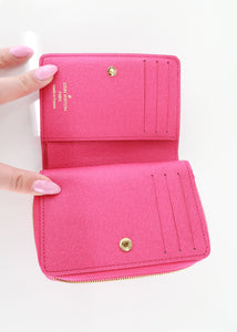 Louis Vuitton Fall For You Portefeuille Wallet Pink