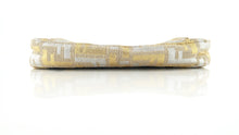 Load image into Gallery viewer, Fendi Metallic Zucca Baguette Gold Silver