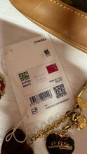 Load image into Gallery viewer, Chanel Lambskin Quilted Coco Love Wallet on Chain Red