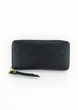 Load image into Gallery viewer, Louis Vuitton Empreinte Zippy Wallet Black