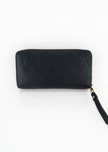 Load image into Gallery viewer, Louis Vuitton Empreinte Zippy Wallet Black