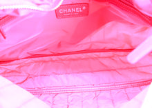 Load image into Gallery viewer, Chanel Jumbo Quilted Nylon Flap Pink