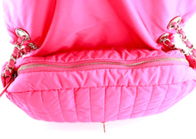 Load image into Gallery viewer, Chanel Jumbo Quilted Nylon Flap Pink