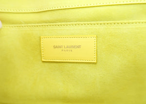 Saint Laurent Yellow Clutch