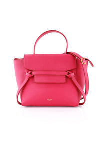 Celine Grained Nano Belt Bag Pink