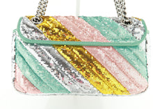 Load image into Gallery viewer, Gucci Marmont Pastel Sequin Small Flap