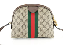Load image into Gallery viewer, Gucci Web Coated Canvas Ophidia Dome Crossbody