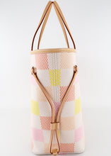Load image into Gallery viewer, Louis Vuitton Giant Damier Neverfull MM Yellow Pink